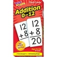 thumbnail image 1 of TREND ENTERPRISES: Math Skill Drill Flash Cards, Addition 0-12, Self-Checking Cards to Practice and Master, Great for Skill Building and Test Prep, 91 Cards Included, Ages 6 and Up, 1 of 5