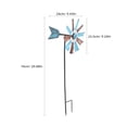 thumbnail image 2 of FONDOTIN Rustic Decor Windmill Iron Multi Yard Decorations Outdoor 1Pack, 2 of 8