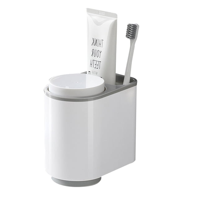 Soporte de pared para cepillo de dientes para baño, soporte autoadhesivo para cepillo de dientes montado en la pared