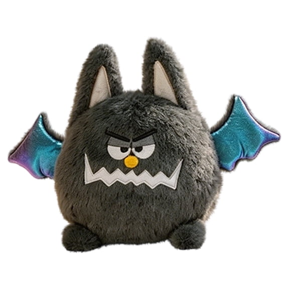 Cthrlog Stuffed Animal Plushies Bedtime Soft Plush Toy Weighted Cute Bat with Blue Wings, Halloween Party Favors Holiday Gifts for Kids Collectors