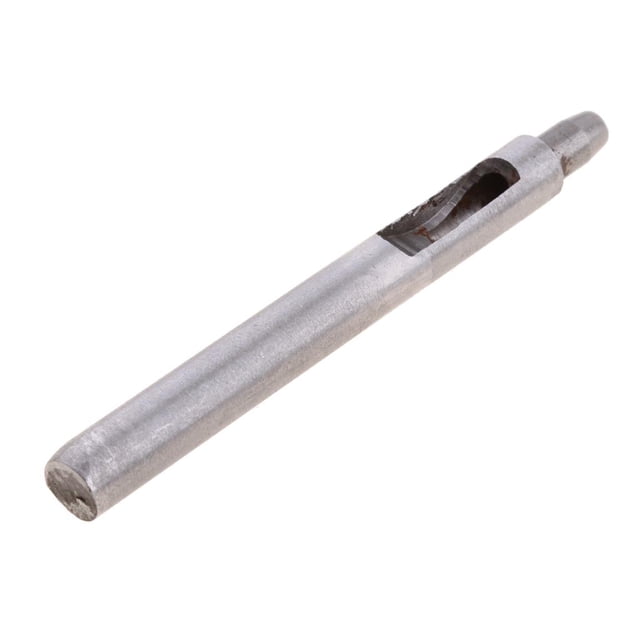Metal Del Del Agujero de La Correa Del Sacador Del Arte de Cuero de 5.0mm Cola Perforadora con orificio redondo