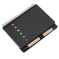 thumbnail image 4 of Journal Book, Notebook Transparent PET Color Stickers  For Business Office Stationery Black, 4 of 8