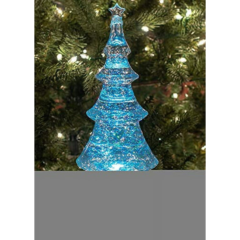 Cutting board - Whimsical Blue and Gray Christmas Tree - TizzleTop