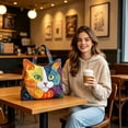 thumbnail image 6 of Quilted Tote Bag for Women Large Capacity Everyday Bag with Embroidery Detail Laptop Crossbody Shoulder Bag for Office Commute Travel and Weekend Outing, 6 of 6