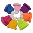 thumbnail image 1 of 7Pcs Elastic Woolen Mini Hats Christmas Colorful Winebottle Decor (Mixed Color), 1 of 9
