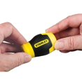 thumbnail image 2 of Stanley Hand Tools Stubby Screwdriver - Non Ratchet, 2 of 2