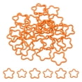 thumbnail image 1 of Unique Bargains Open Jump Rings 50Pack 16mm Star Connectors for Jewelry Making, Orange, 1 of 7
