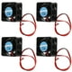 thumbnail image 1 of 4pcs Ventilador de Enfriamiento de la impresora 3d de 2.4W, Accesorios de Enformora 3d de 24 V de Viento Fuerte, Bajo Consumo para PC de Ensora 3d, 1 of 7