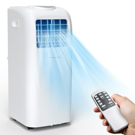 

Costway 5000 BTU (8000 BTU ASHRAE) Portable Air Conditioner with Remote Control Cooling Fan Dehumidifier