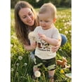 thumbnail image 4 of BemeyourBBs Toddler Baby Boy Duck Hunting Outfits Infant Baby Boy Summer Clothes So God Made A Southern Boy Animal Boots Print Short Sleeve T Shirt and Camouflage Shorts Set, 4 of 8
