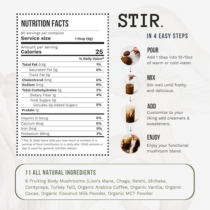 STIR. Mushroom Coffee