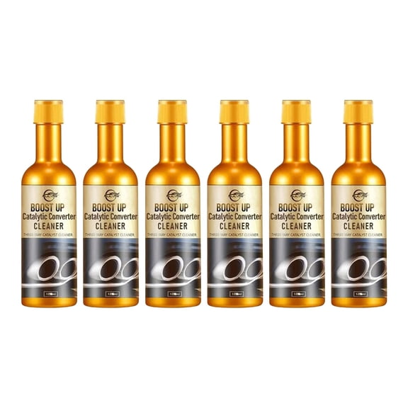 BANIRO Engine Internal Cleaning Agent, Catalytic Converter Cleaner, Fuel Additive for Oxygen Sensor, Throttle, Combustion Chamber, 6 Pack