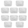 thumbnail image 1 of Cubiertas de tomacorrientes de dibujos animados lindos protectores de enchufes decorativos para bebés Tapas protectoras de seguridad retardantes de llama para interiores 2 orificios 10 piezas Yuarrent BA000349-01, 1 of 7