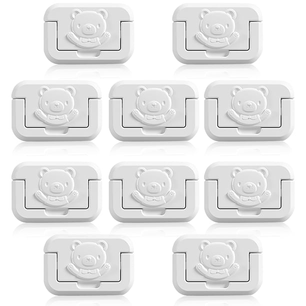 Cubiertas de tomacorrientes de dibujos animados lindos protectores de enchufes decorativos para bebés Tapas protectoras de seguridad retardantes de llama para interiores 2 orificios 10 piezas Advancent BA000349-01