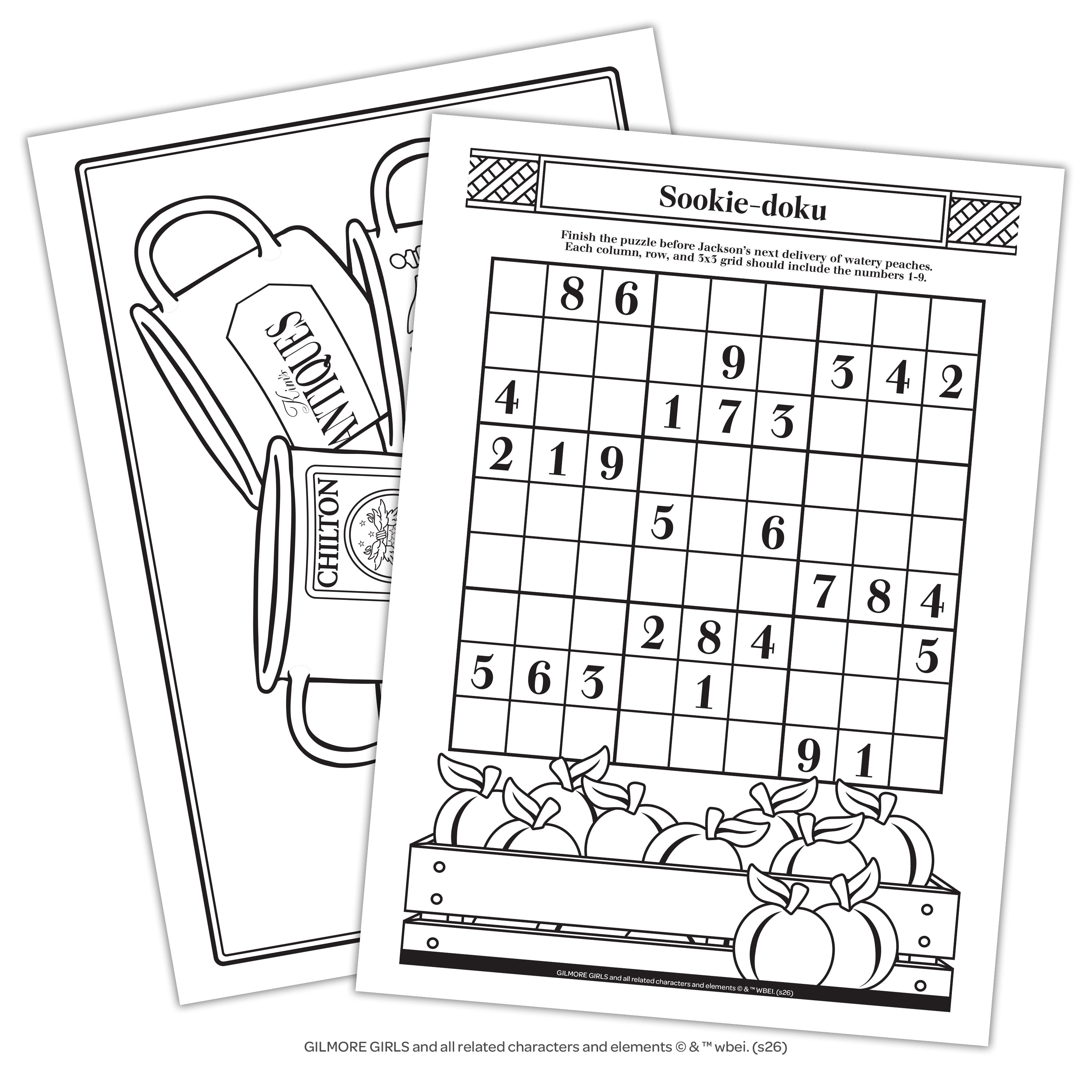 Gilmore Girls Official Advanced Coloring and Activity Book