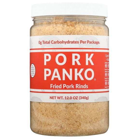 Pack of 6, Pork Panko Fried Pork Rinds, 12 oz