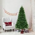 thumbnail image 5 of Costway 6 FT Artificial Xmas Tree with 821 PVC Branch Tips 560 Warm White LED Lights, 5 of 12