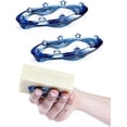 thumbnail image 1 of 2 Pack Bar Soap Grip no Goo or mess Soap Holder for Bath and Showersrose red, 1 of 5