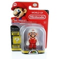 thumbnail image 2 of Super Mario Bros. 4" Series 3 Mario with Fire Flower Action Figure Set, 2 of 8