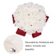thumbnail image 4 of Flor Artificial flor falsa ramo de novia Rhinestone boda fiesta decoración del hogar vino rojo ANGGREK  Otros, 4 of 8
