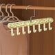 thumbnail image 5 of Tie Rack Tank Top Hook Belt Rack Space Saving Bra Hanger Rack Belt Hanger Organizer for Closet Dorm Wardrobe Belt, 5 of 5