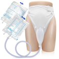 thumbnail image 1 of Wearable Urine Bag With Catheter Duct 1000ml 2000ml For Men Women Elderly Urinary Incontinence, Bedridden Patients, 1 of 5