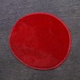 thumbnail image 3 of Alfombra de piso redonda peluda Advancent 0.3 m rojo 1.2 m, 3 of 3