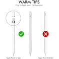 thumbnail image 2 of AhaStyle Silicone Case Sleeve Anti-Slip Protective Cover Skin [Added Cable Adapter Tether] Compatible with Apple Pencil, 2 of 5