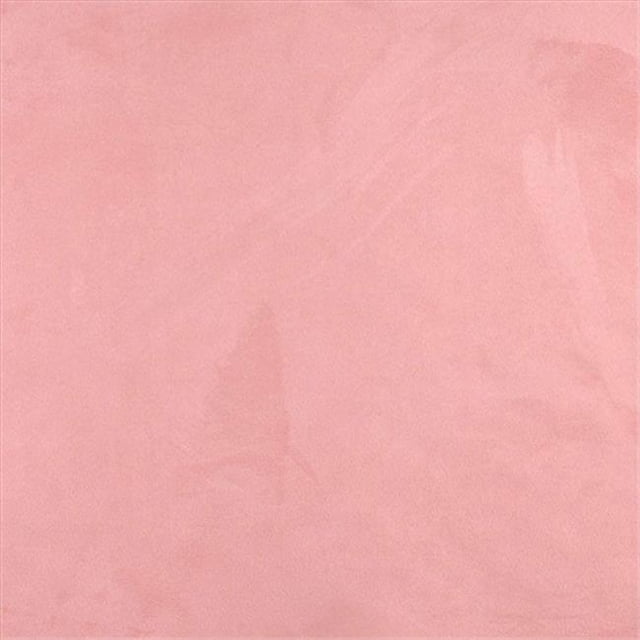 54 Po Large Rose Clair&44; Tissu de Qualité Rembourrage Microsuède