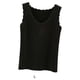 thumbnail image 2 of Minnieouse Ropa interior térmica para mujer, chaleco sin costuras para Otoño Invierno, hogar, escuela, capa básica, Tops cálidos, ropa Camisetas sin mangas Negro, 2 of 6