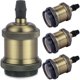 thumbnail image 1 of Portalámparas vintage E27, lámpara colgante retro Edison, adaptador de cerámica sólida, 4 Pie, 1 of 4