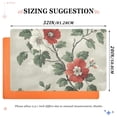 thumbnail image 6 of Yayeee Doormat for Indoor Entrance 32" x 20" Non Slippery Floor Rug, Red Floral Pattern, 6 of 8