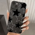thumbnail image 2 of Funda protectora para teléfono con estrella de cinco puntas para iPhone 16 15 Pro Max 14 13 12 11 XS XR X 7 8 Plus SE 2020 Mini funda suave a prueba de golpes, 2 of 5