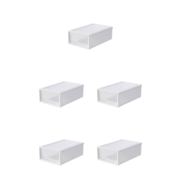 Naiovety Cajones organizadores apilables convenientes y prácticos - Solución de almacenamiento transparente y visible Cajón pequeño Type2 NO2