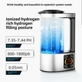 thumbnail image 3 of Hydrogen Water Machine for Home, 2L Hydrogen Water Generator with SPE/PEM Electrolysis, Countertop Hydrogen Rich Water Maker System, Auto Cleaning, High Concentration H2 Productiona, 3 of 5