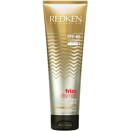 Redken Frizz Dismiss Rebel Tame Leave-In Smoothing Control Cream, 8.5 Fl