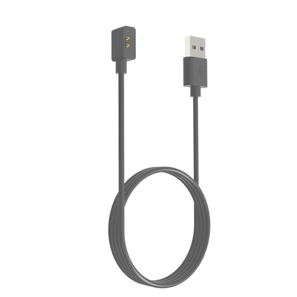 Cargador magnético para reloj inteligente, portátil, USB de 2 pines, PVC, para Band 7 Pro 100cm