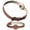 Brown, variant on Pet Collar with Tracking Holder，Anti-Lost PU Waterproof Neck Band Adjustable Safety Neck Wrap for Cat Dog, Outdoor Pet Location Accessories