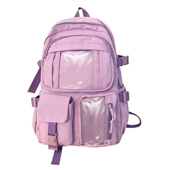 Backpack Kawaii Backpack, Cute Aesthetic Backpack for (Purple), By TINGXIN