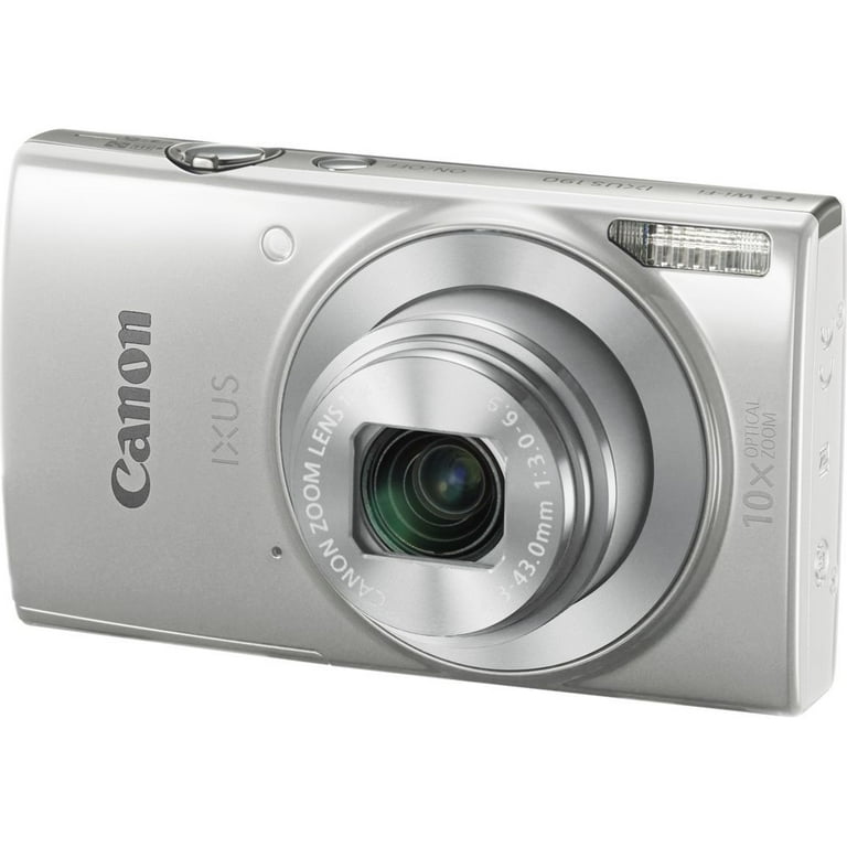 Canon PowerShot IXUS / ELPH 190 IS Digital Camera (Silver)