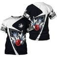 thumbnail image 2 of Personalized Bowling Shirt - Custom Bowling Gift for Women & Men (Hoodie, M), 2 of 8