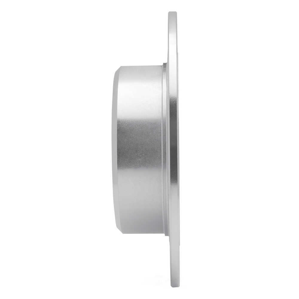 Dynamic Friction Company 631-76065L DFC Brake Rotor - Drilled And Slotted - Silver