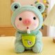 thumbnail image 2 of 2022 Cute Bubble Tea Pig Plush Toy Stuffed Animal Bunny Frog Unicorn Tiger Pillow Cup Milk Tea Boba Plush Doll Birthday Gift zhangyuxiang LED, 2 of 2