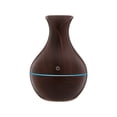 thumbnail image 1 of Humidifier For Home Room And Bathroom Aroma Diffuser With Wood Grain Design Operation Durable ABS Material Versatile Moisturizer For Comfortable Living Space Warm Air Humidifiers Small Compact Wipes, 1 of 4
