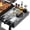Gray, variant on UWMDHRC Silicone Grill Mat Compatible with Blackstone - BBQ Griddle Tools Side Mat with Drip Pad, Griddle Tools Mat for Outdoor Kitchen Countertop, BBQ Grill Accessories Gifts for Men