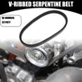 thumbnail image 2 of Unique Bargains V-Ribbed Serpentine Belt No.3211077 ATV Alternator Power Water Pump Belt for Polaris Magnum 325 330 425, 2 of 6