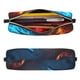 thumbnail image 2 of Fotbe Red And Blue Fire Dragon C Estuche para Lápices de Cuero con Estampado, Estuche con Cremallera Resistente, Organizador Compacto y Elegante para Papelería, 2 of 7