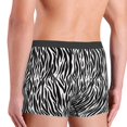 thumbnail image 3 of Uemuo Zebra Pattern Men's Boxer Briefs,Trunk Anti-Chafing,Comfortable, Durable, and Stylish Underwear-Medium, 3 of 9