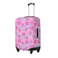 thumbnail image 2 of Xecao Pink Donuts print Elastic Luggage Cover, with double-sided print , is perfect for travel, business, and daily use, 2 of 9