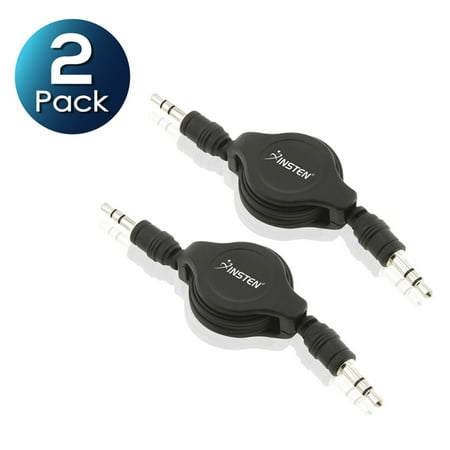 Ipod Nano 3rd Generation Dlo Case Insten 2X 3.5mm M/M Extension Audio AUX CABLE CORD For Apple iPhone 6 6S Plus 5S 5C 5 5G 4 4S 3GS CAR STEREO iPod Touch 6th 5th 4th 3rd 2nd Generation Nano Classic ()